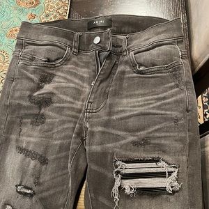 Amiri Mx1 dark grey jeans: Mens Size 29